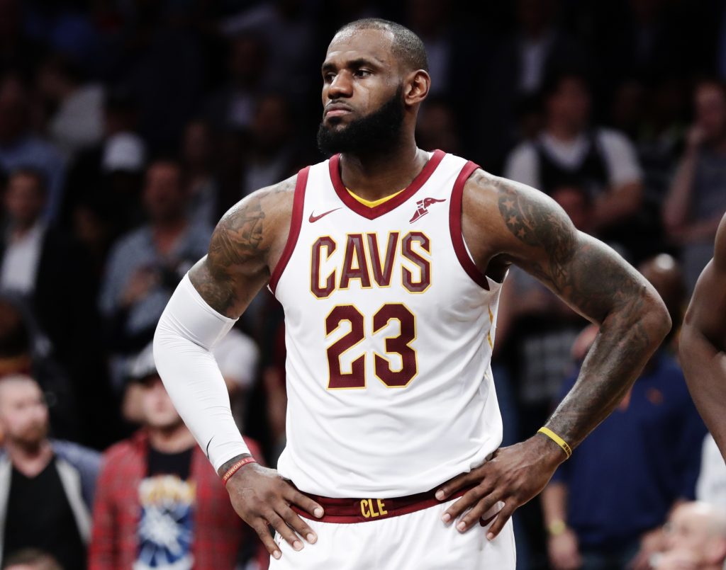 Basketbolists Lebrons Džeimss.