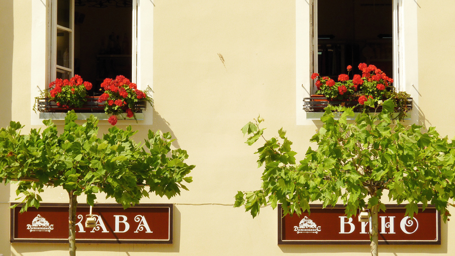 Ļvivas balkoni.