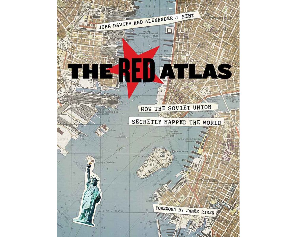 Grāmatas “The Red Atlas: How the Soviet Union Secretly Mapped the World” vāks.