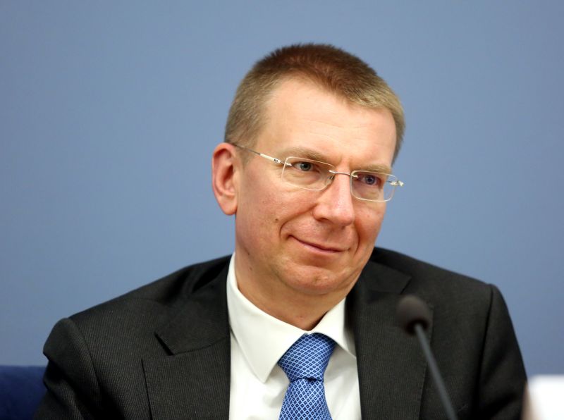 Latvijas ārlietu ministrs Edgars Rinkēvičs