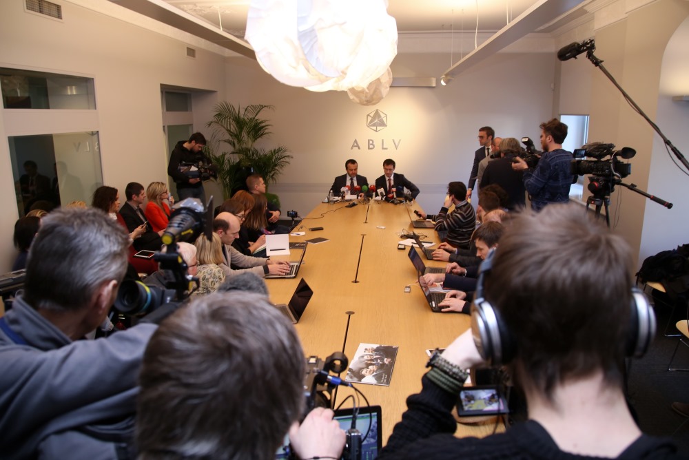 “ABLV Bank” preses konference 22.02.2018.