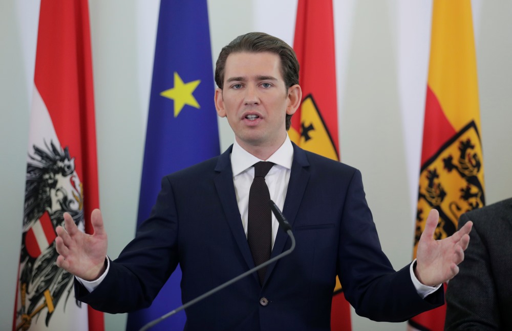 Austrijas kanclers Sebastians Kurcs.