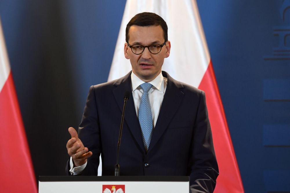 Polijas premjerministrs Mateušs Moraveckis