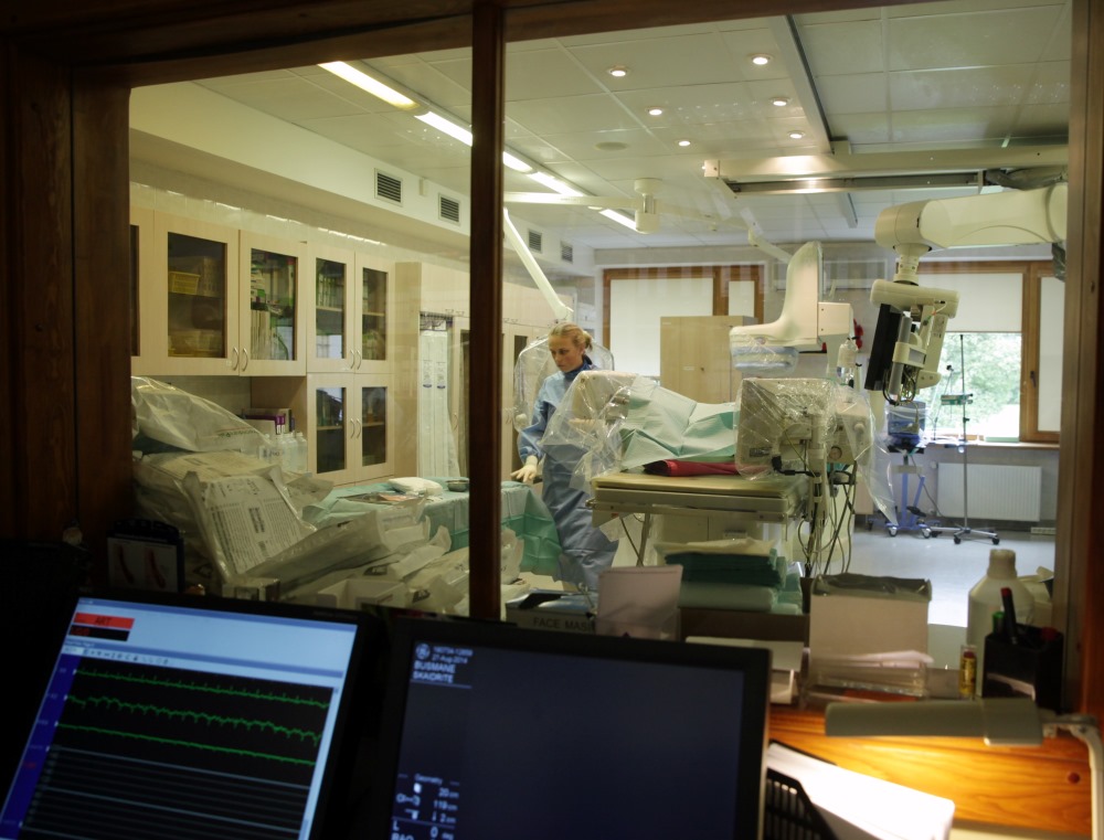 Arhīvs. PKUS Transplantācijas centrā notiek cilmes šūnu trransplantācija.