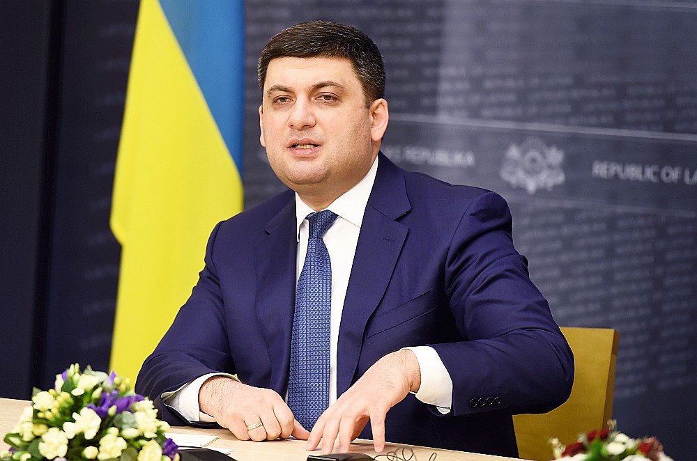 Ukrainas premjers Volodimirs Groismans