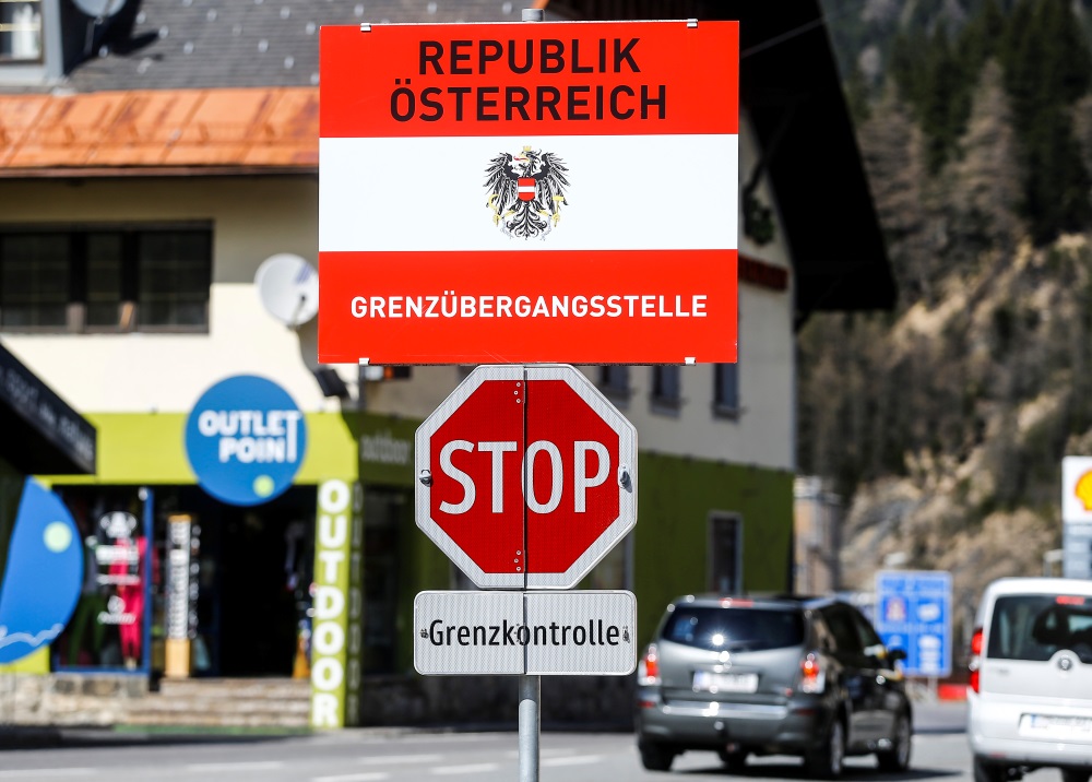 Austrijas robeža.