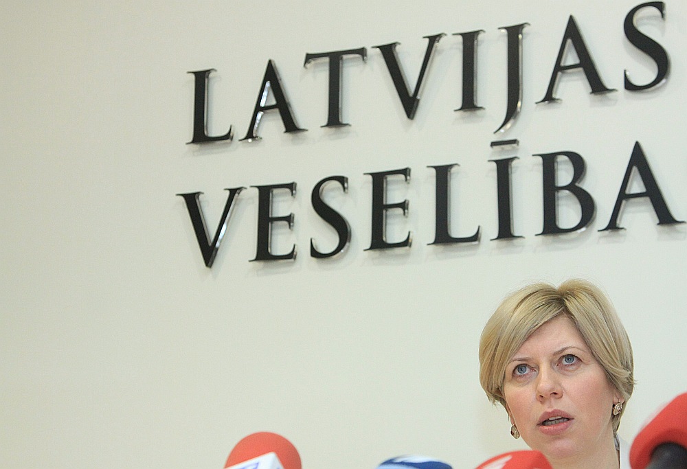 Veselības ministre Anda Čakša.