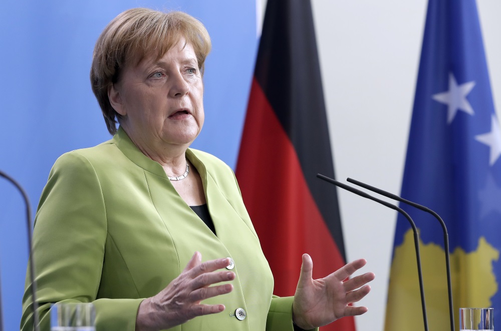 Vācijas kanclere Angela Merkele
