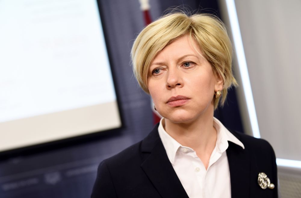 Veselības ministre Anda Čakša
