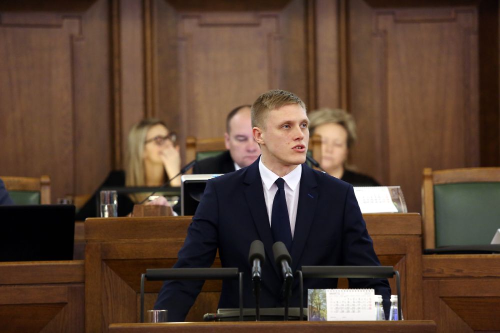 Saeimas deputāts Jānis Dombrava.