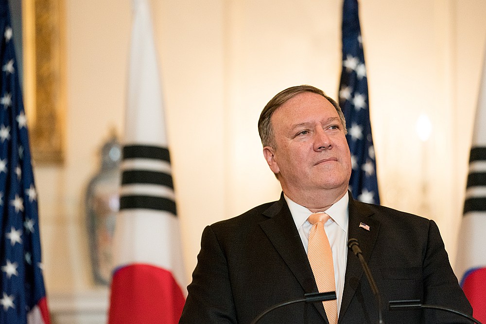 ASV valsts sekretārs Maiks Pompeo