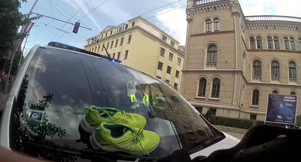 Attēls no notikuma vietas