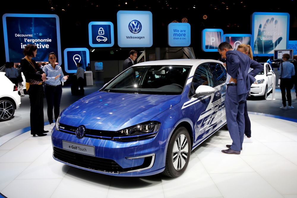 “Volkswagen” e-Golf Touch prezentācija, 2018.gada maijā.