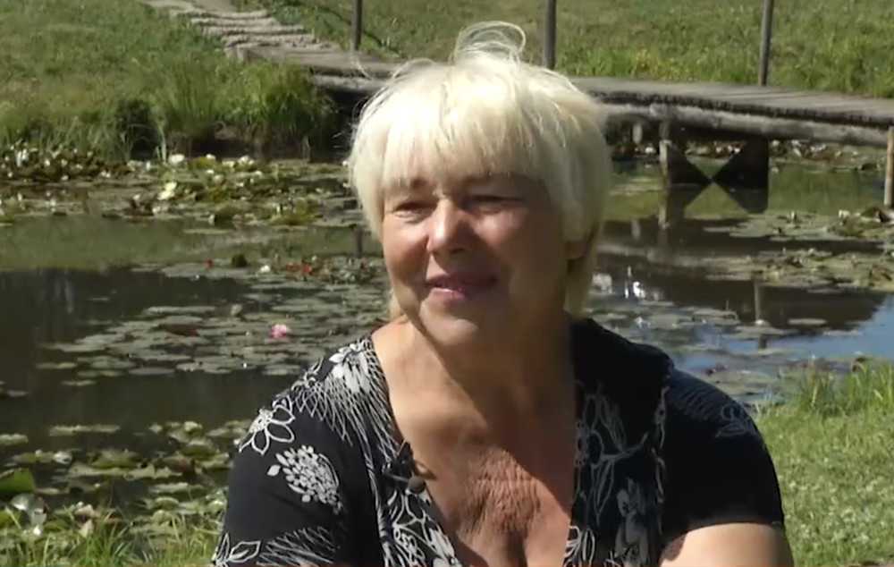 Aina Ozoliņa. Ekrānuzņēmums no skaties.lv