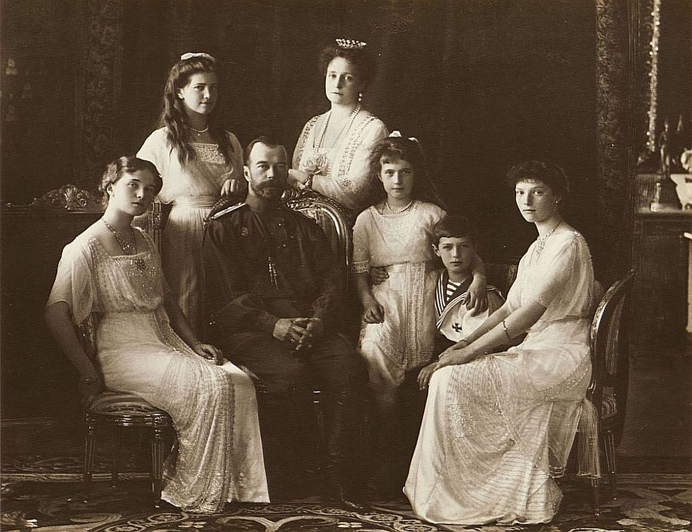 Cara Nikolaja II ģimene.
