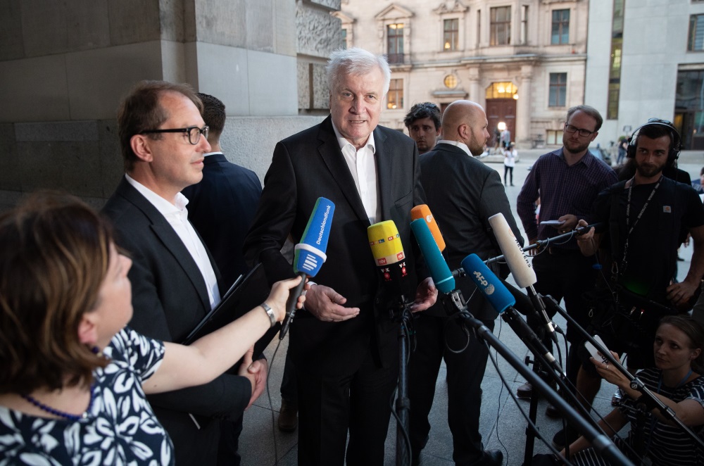 Vācijas iekšlietu ministrs Horsts Zēhofers.