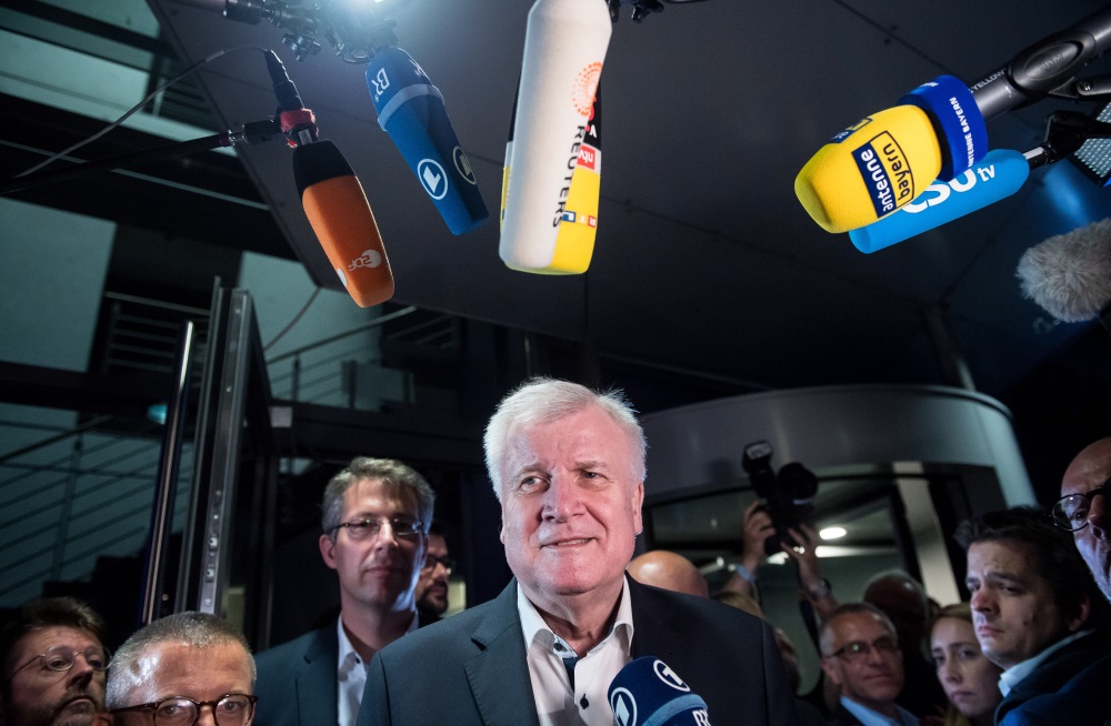 Vācijas iekšlietu ministrs Horsts Zēhofers, 01.07.2018.