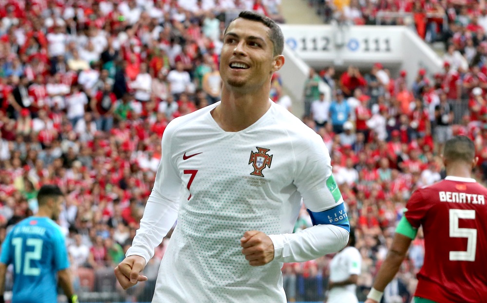 Portugāles futbola superzvaigzne Krištianu Ronaldu.