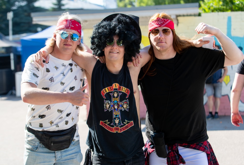 Tallinā un Baltijā pirmo reizi notiek ASV rokgrupas “Guns N’ Roses” koncerts, kas pulcēja 60 000 fanu, 16.07.2018.