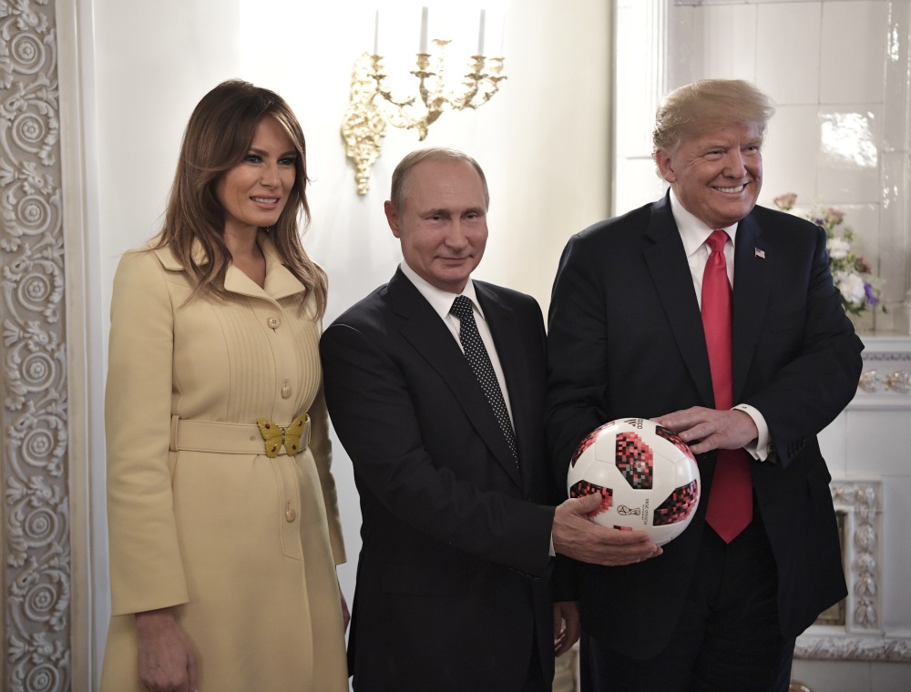 ASV prezidenta Donalda Trampa un Krievijas prezidenta