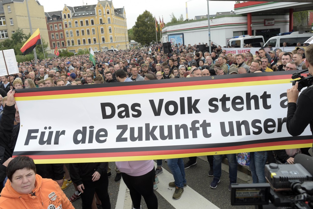 Protesti Kemicā, Vācijā, 30.08.2018.