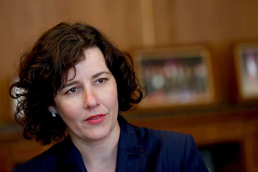 Finanšu ministre Dana Reizniece-Ozola.