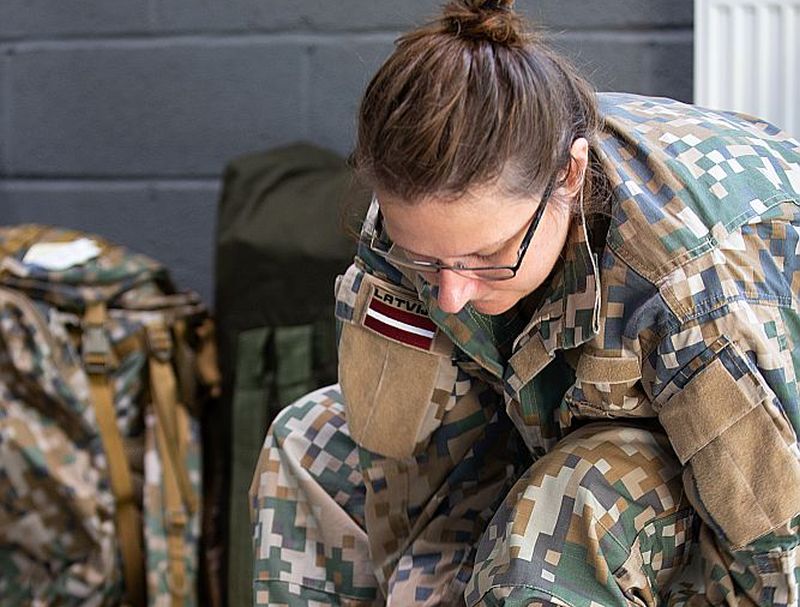Jūlija beigās bruņotajos spēkos sākās rezervistu apmācības kurss, kurā brīvprātīgi militārās pamatiemaņas apgūst 42 rezervisti.