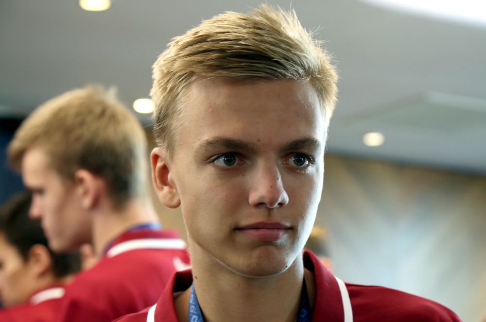 Latvijas basketbola uzlecošā zvaigzne Artūrs Žagars