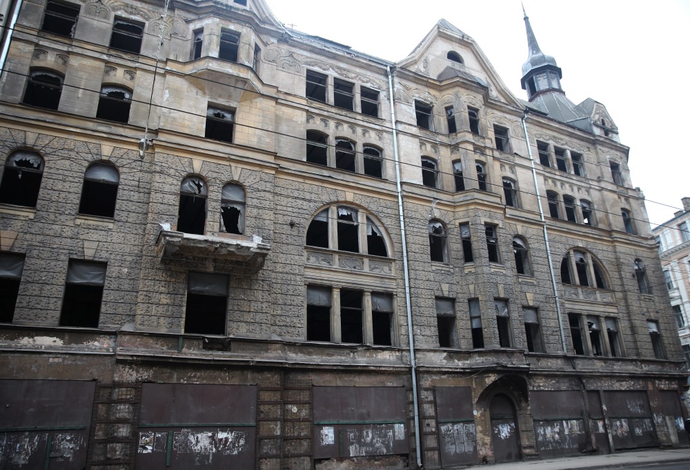 Grausts Marijas ielā, Rīgā.