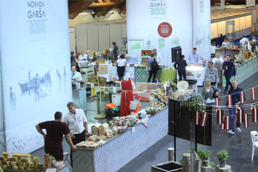 “Novadu garšas” stends izstādē “Riga Food 2018”