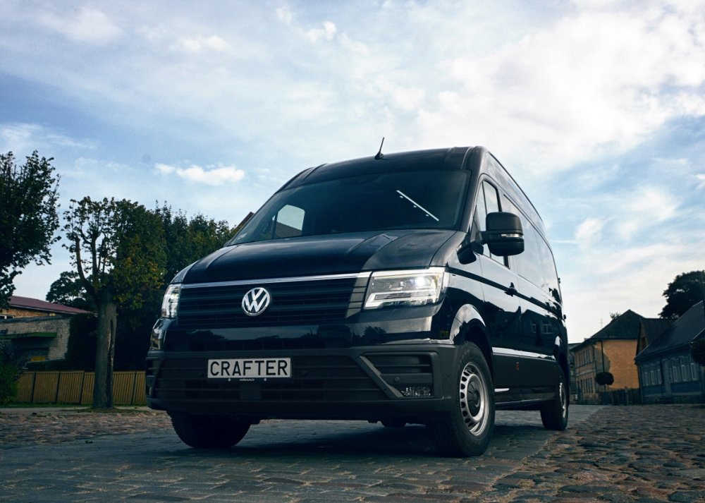 Latvijā pārbūvētais “Volkswagen Crafter”