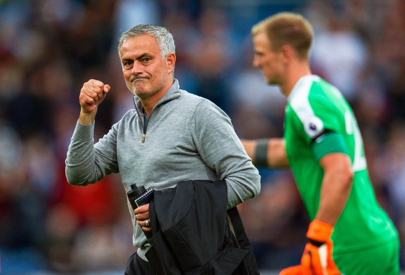 Mančestras “United” galvenais treneris Žozē Mourinju.