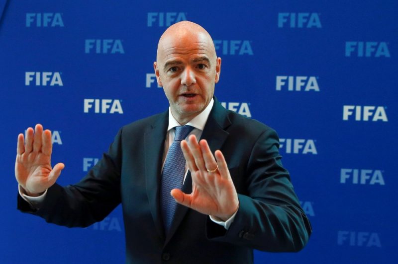 FIFA prezidents Džanni Infantino.