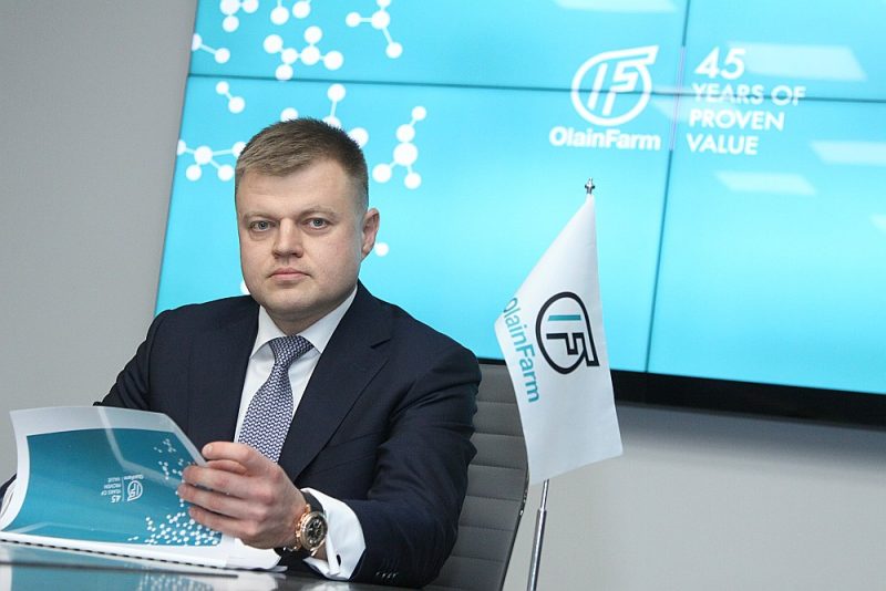 Pāvels Rebenoks, “Olainfarm” padomes priekšsēdētājs.