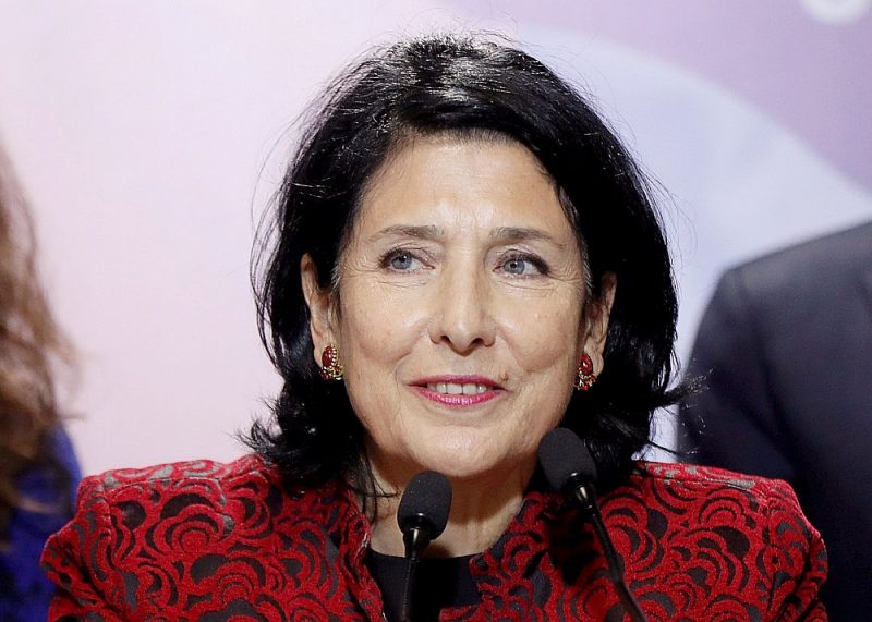 Gruzijas prezidente Salome Zurabišvili.