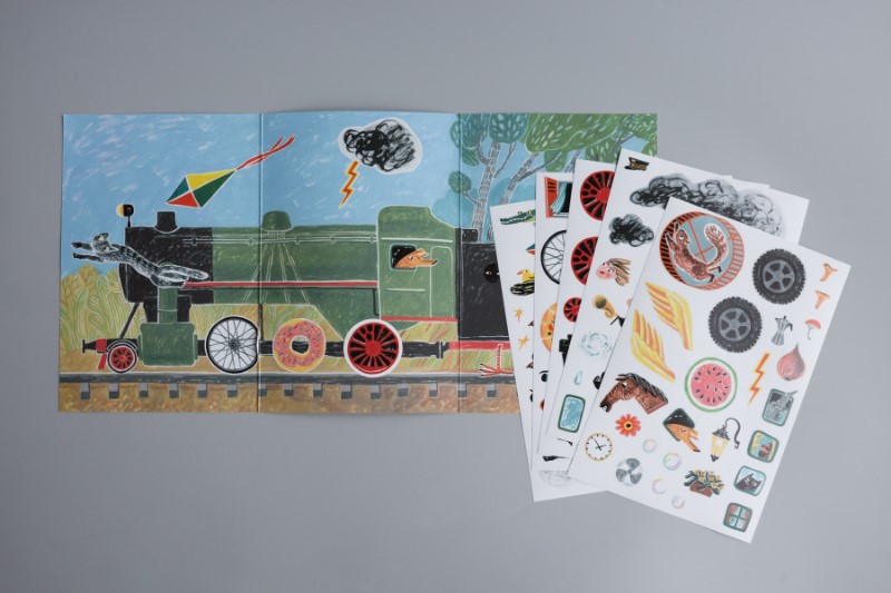 Jaunais uzlīmju albums “Lokosalīme”.