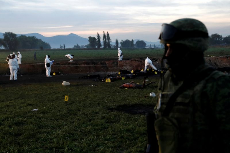 Meksikas vidienē noticis degvielas cauruļvada sprādziens.