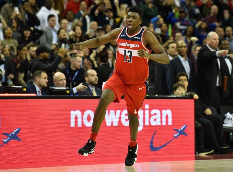 Vašingtonas “Wizards” basketbolists Tomass Braients kļuva par mača varoni, pēdējā sekundē izraujot savai komandai uzvaru.
