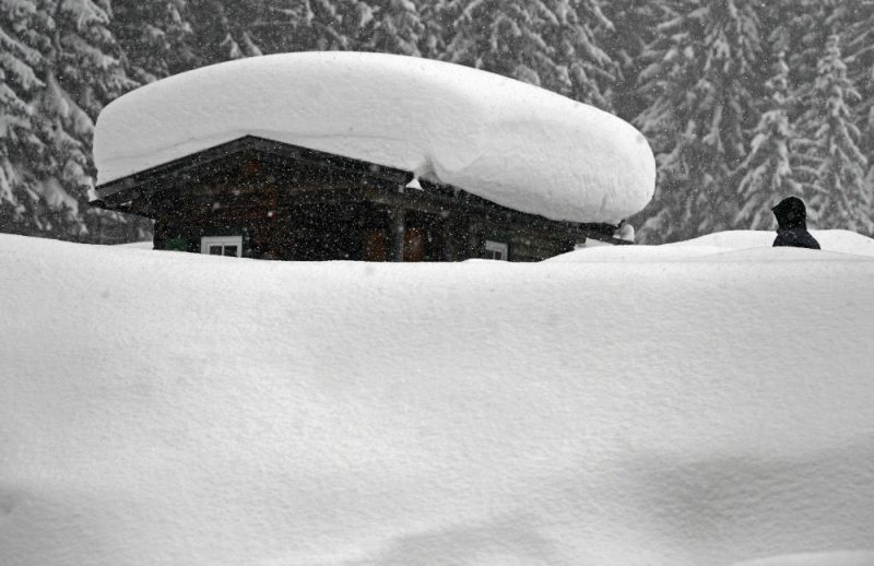 Sniegs Austrijā, Štīrijā, 08.01.2019.