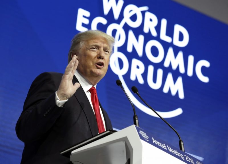 Donalds Tramps Davosā, 26.01.2018.