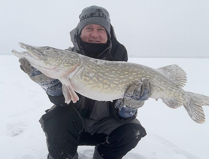 Andris Jerums ar ziemas skaistuli.