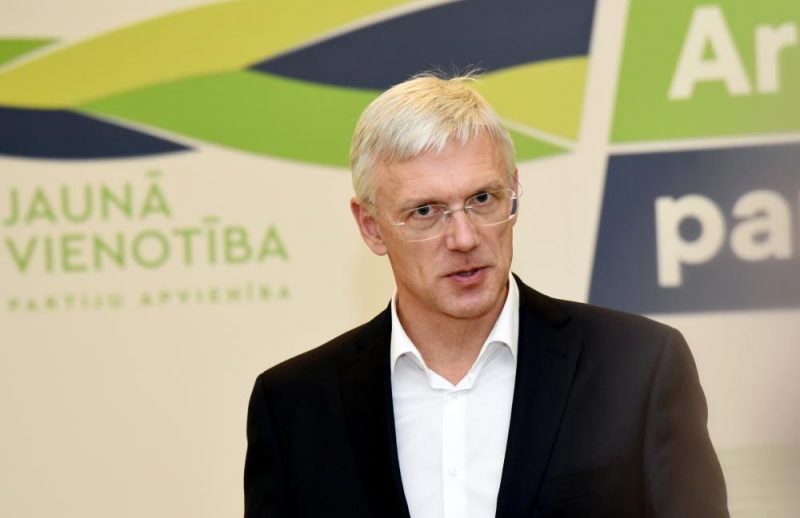 Partiju apvienības “Jaunā Vienotība” Ministru prezidenta amata kanidāts Krišjānis Kariņš