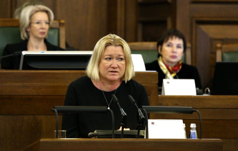 Saeimas deputāte Linda Liepiņa.