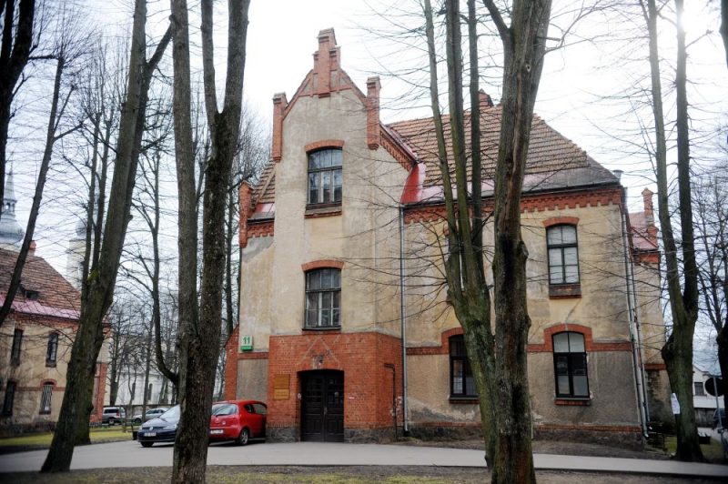 Paula Stradiņa Klīniskās universitātes slimnīcas teritorija.