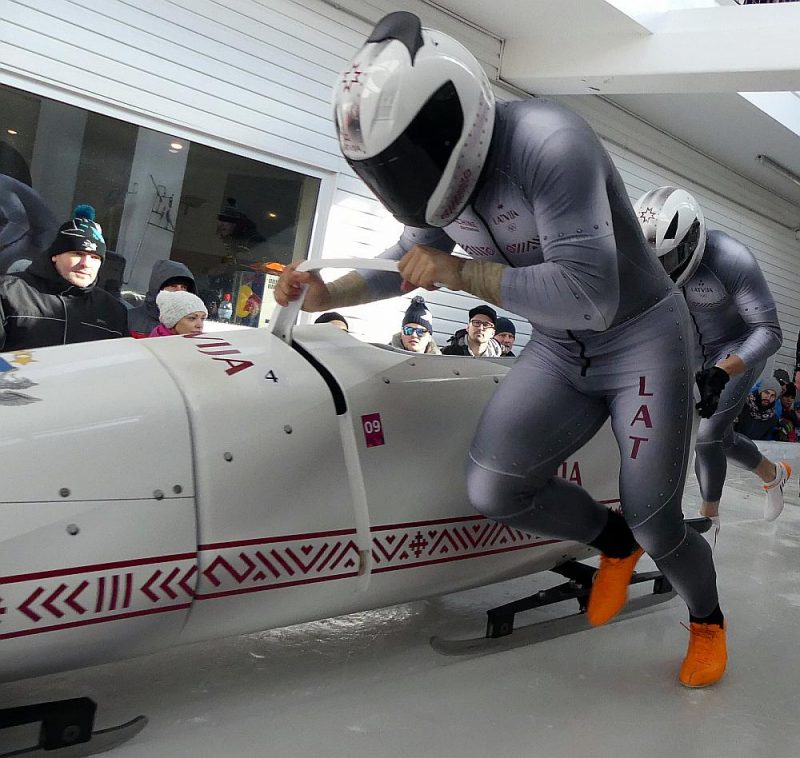 Latvijas bobslejisti