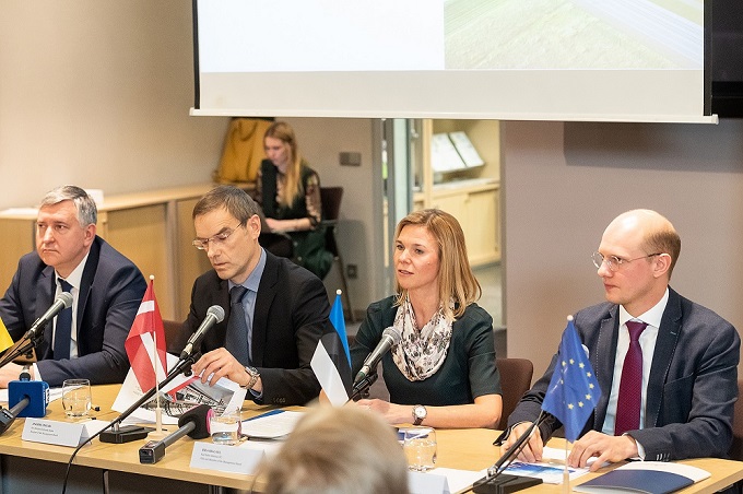 Globālā projekta “Rail Baltica” preses konference par paveikto 2018. gadā un plāniem 2019. gadā.