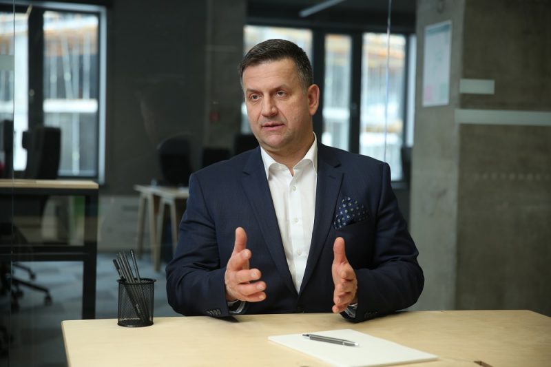 VAS “Valsts nekustamo īpašumu” (VNĪ) valdes priekšsēdētājs Ronalds Neimanis.