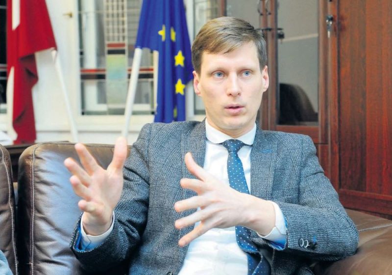 Ekonomikas ministrs Ralfs Nemiro.