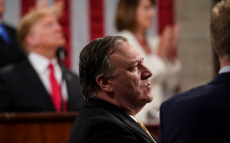 ASV valsts sekretārs Maiks Pompeo.