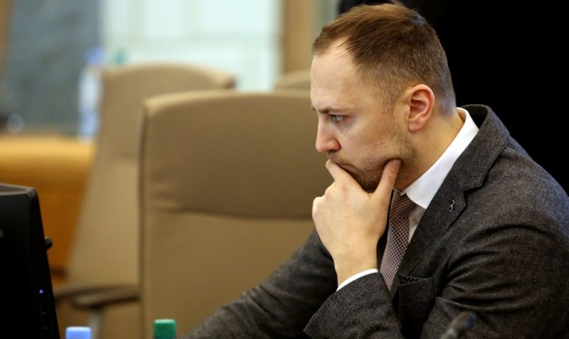 Iekšlietu ministrs Sandis Ģirģens.